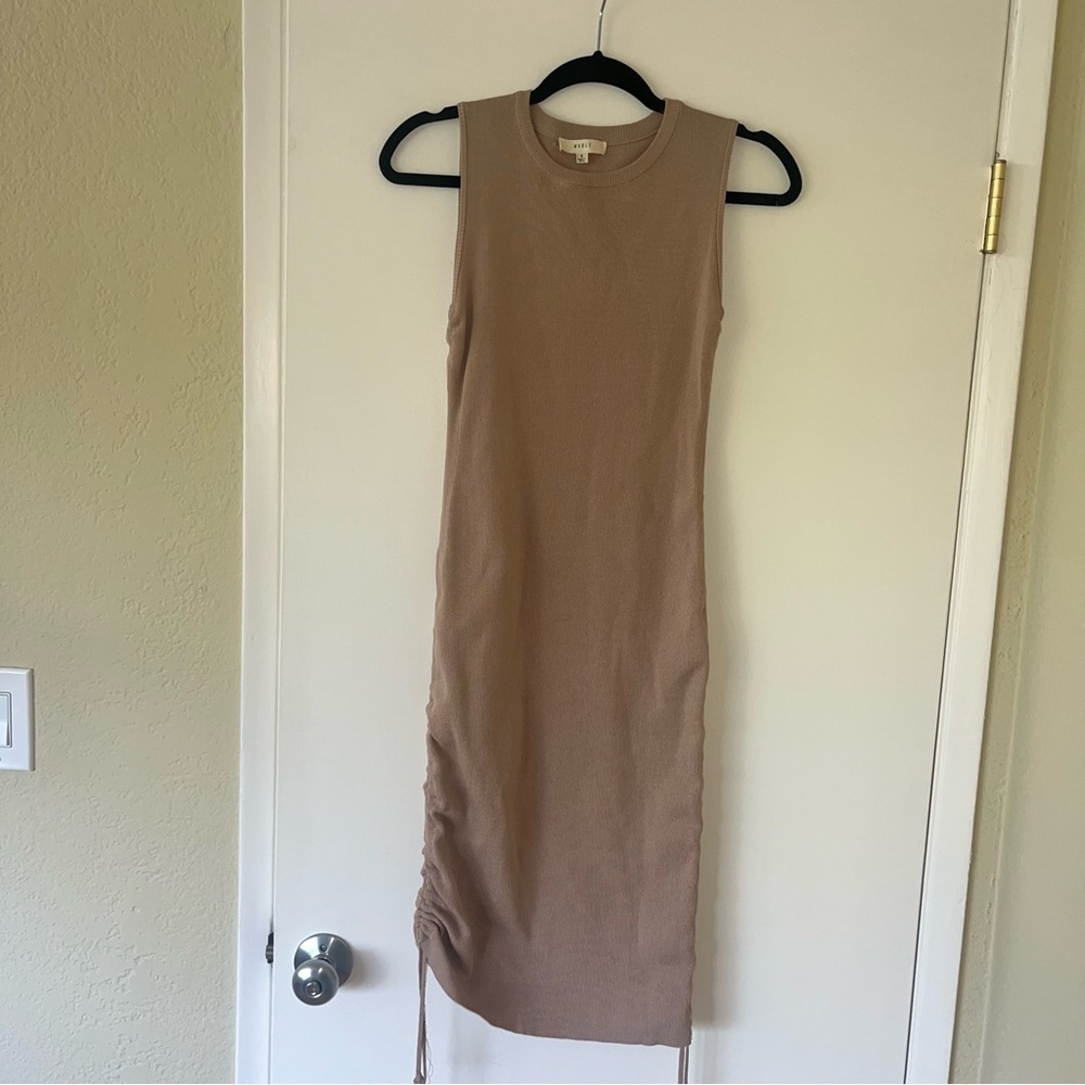 Knit Cream Dress